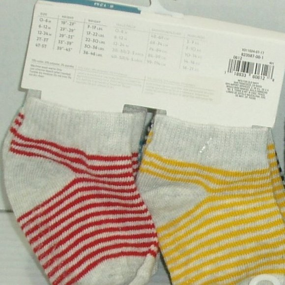 Boys Socks Crew Ankle Lot 14 pair Baby Infant Bear Wild Monster - Picture 9 of 14